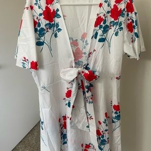 Shein floral dress
